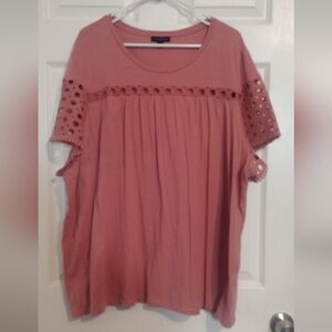 Lane Bryant top with cut out detail 26/28